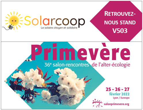 SOLARCOOP participe au Salon Primevère 2022