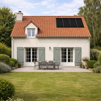 Kit 4 panneaux portrait - Toiture