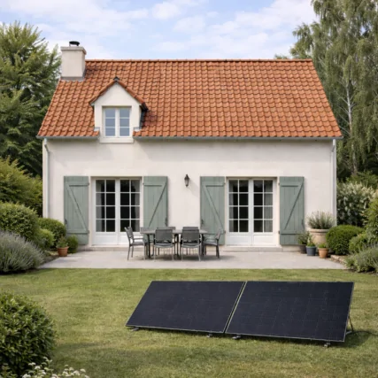 Kit 2 panneaux paysage - Sol - Support réglable