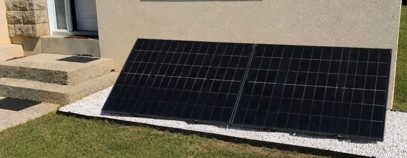 Kit essentiel : 2 panneaux solaires
